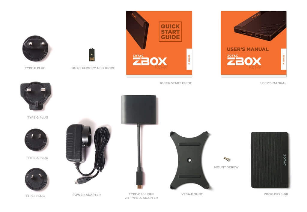 ZBOX Pシリーズ PI225-GK