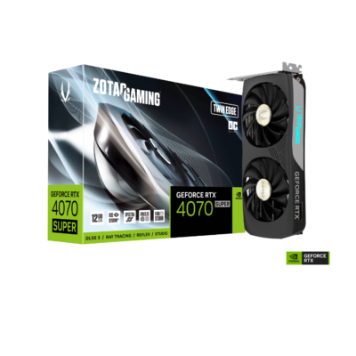 ZOTAC GAMING GeForce RTX 4070 SUPER Twin Edge OC 12GB GDDR6X