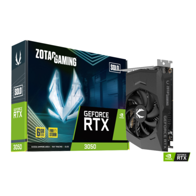 ZOTAC GAMING GeForce RTX 3050 6GB GDDR6 Solo