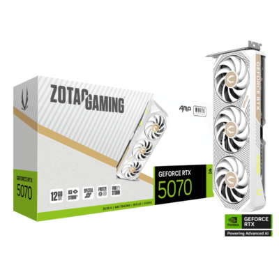 ZOTAC GAMING GeForce RTX 5070 AMP White Edition