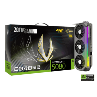ZOTAC GAMING GeForce RTX 5080 AMP Extreme INFINITY ULTRA