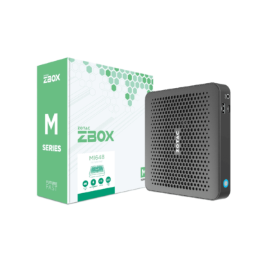 ZBOX edge MI648 - OS:非搭載、メモリ:非搭載、SSD:非搭載 モデル